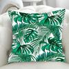 Sofa Cushion Cover 45x45cm Green Leaf Pillowcase 40*40 Decorative Pillowcases for Pillows Pillow Hugs Fall Decoration Covers Bed