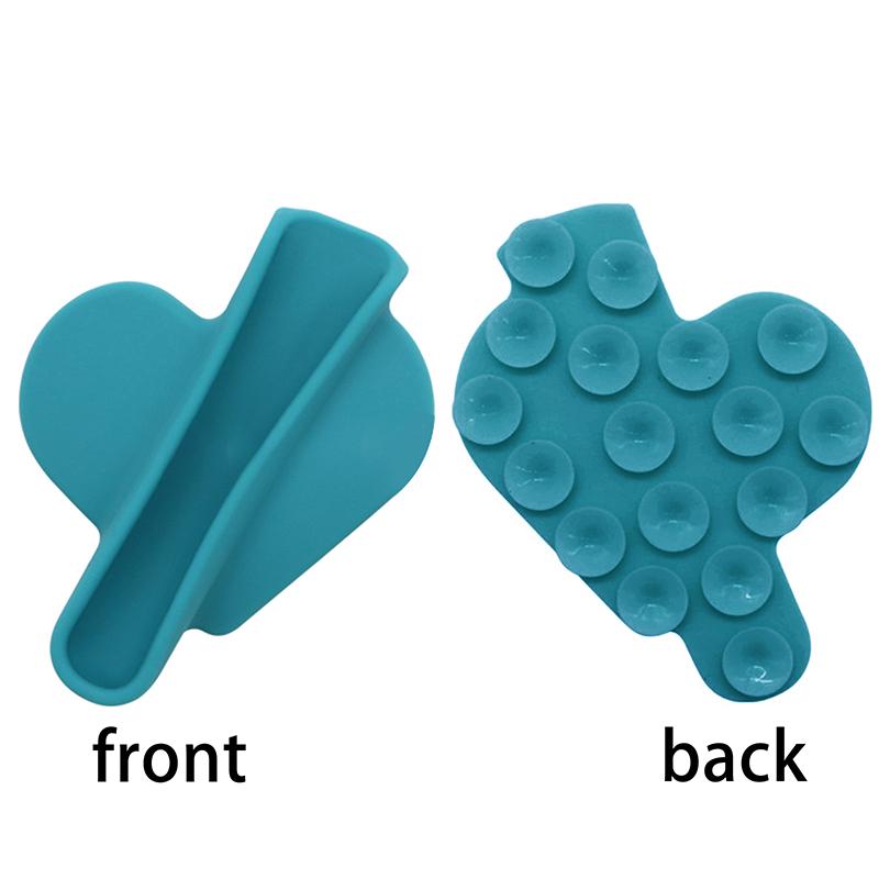 

Силиконовый держатель для помады для телефона в форме сердца, чехол для мобильного телефона, держатель-подставка для блеска для губ, аксессуары, защитный чехол-наклейка