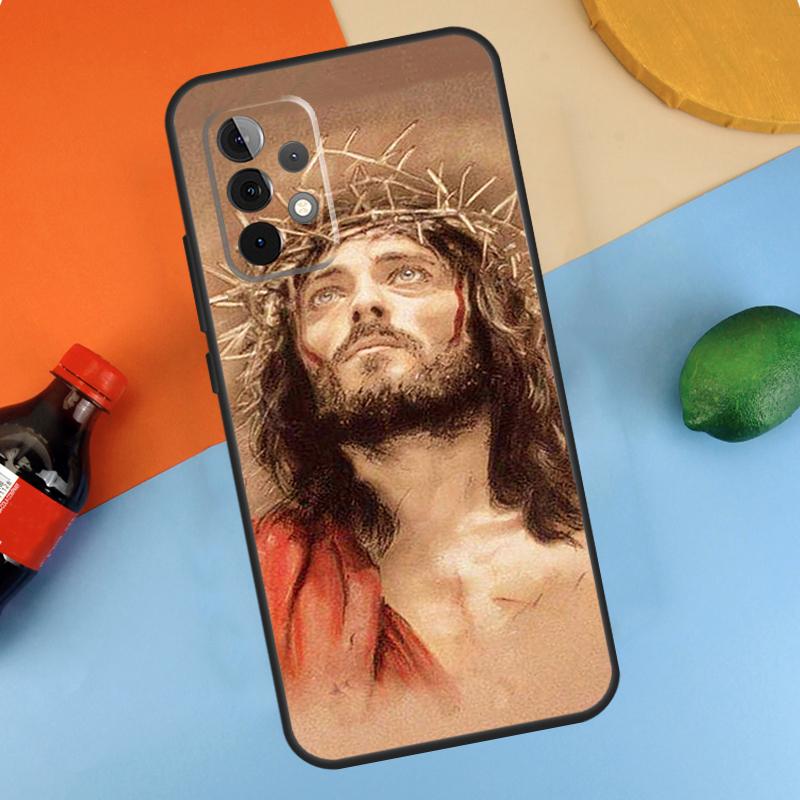 Jesus Christus Gott Hülle Für Samsung Galaxy A16 A06 A55 A35 A15 A56 A36 A26 A54 A34 A14 A13 A53 A12 A22 A32 A52