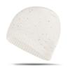 Rhinestone Decor Knitted Hat Stylish & Shiny Beanies Hat Casual Winter Fall Hat  Outdoor Streetwear