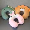 Ushaped Travel Pillow Cartoon Animal Neck Pillows for Travel Office Work Home