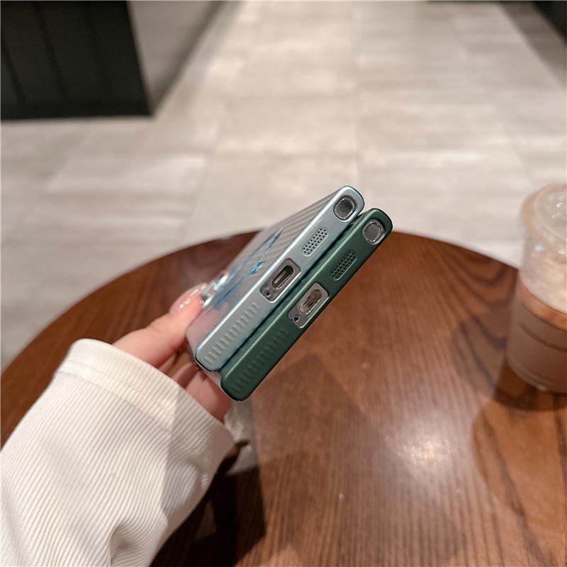 Pro Samsung Galaxy S24 S23 S22 Plus Ultra Vlnitý Pokovený Metalická Barva Magnetický Proti otiskům prstů PC Nárazuvzdorný Protiskluzový Zadní Kryt Pouzdro Skořepina