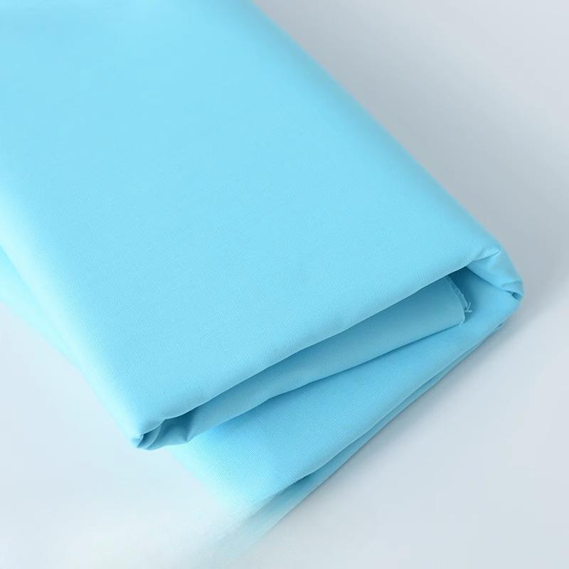 Wide 140cm Cotton Poplin Fabric Solid Color White Red Black for Sewing Accessories Quilting Patchwork Handmade 100/300/500cm