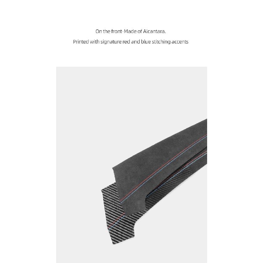 TPIC for BMW X5 F15 X6 F16 2014-2018 Car Center Console Dashboard Panel Decor Strip Auto Carbon Fiber Interior Tuning Accessory