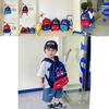 Adorable Cartoon Car Backpack For Boys And Girls Lightweight Oxford Cloth Design For Kindergarten