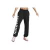 Nike Mid Rise Letter Elastic Knit Sports Pants Women Bottoms FB8052-010