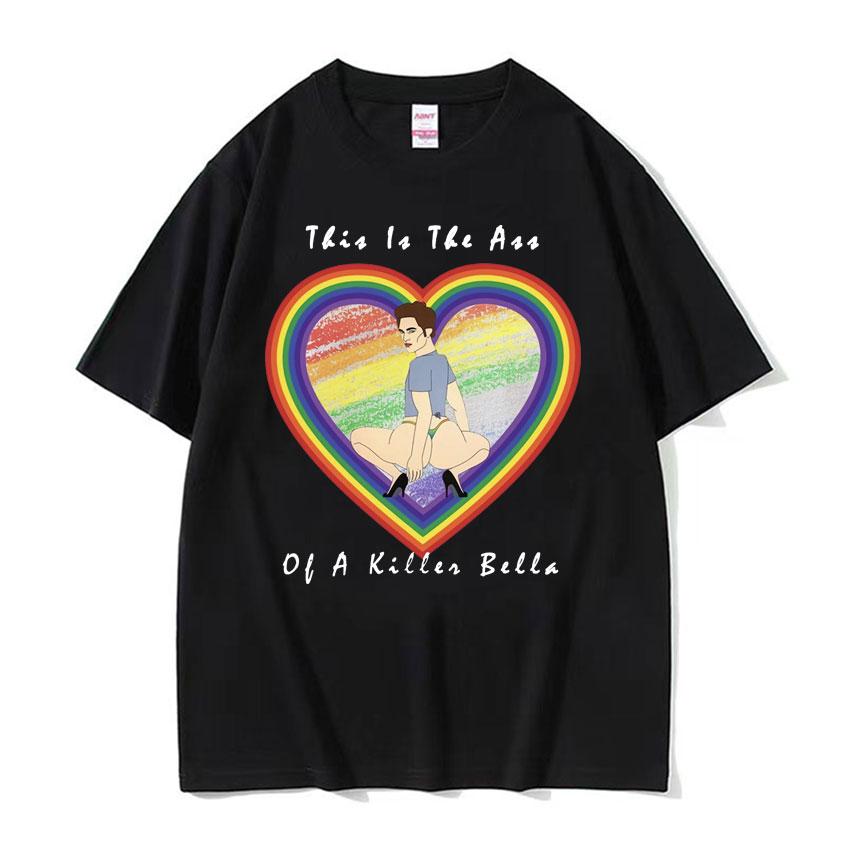 Hot Twilight Eggward Funny Meme T Shirt Edward Cullen Parody Humor Tshirt Unisex Women Casual 100 Cotton Short Sleeve Tshirt Tops