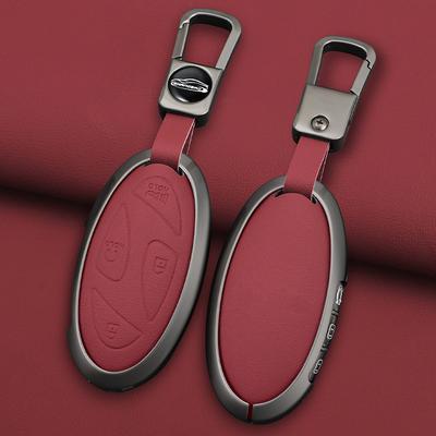 Car Zinc Alloy Key Case For Hyundai Grandeur Gn7 Kona Sx2 Ev Ioniq6 Grand Prix 5/7 Bottons Key Cover Holder Accessories