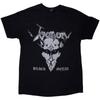 Venom Czarny Metal Oficjalny Koszulka Unisex Bawełniana Oversize Duży Rozmiar