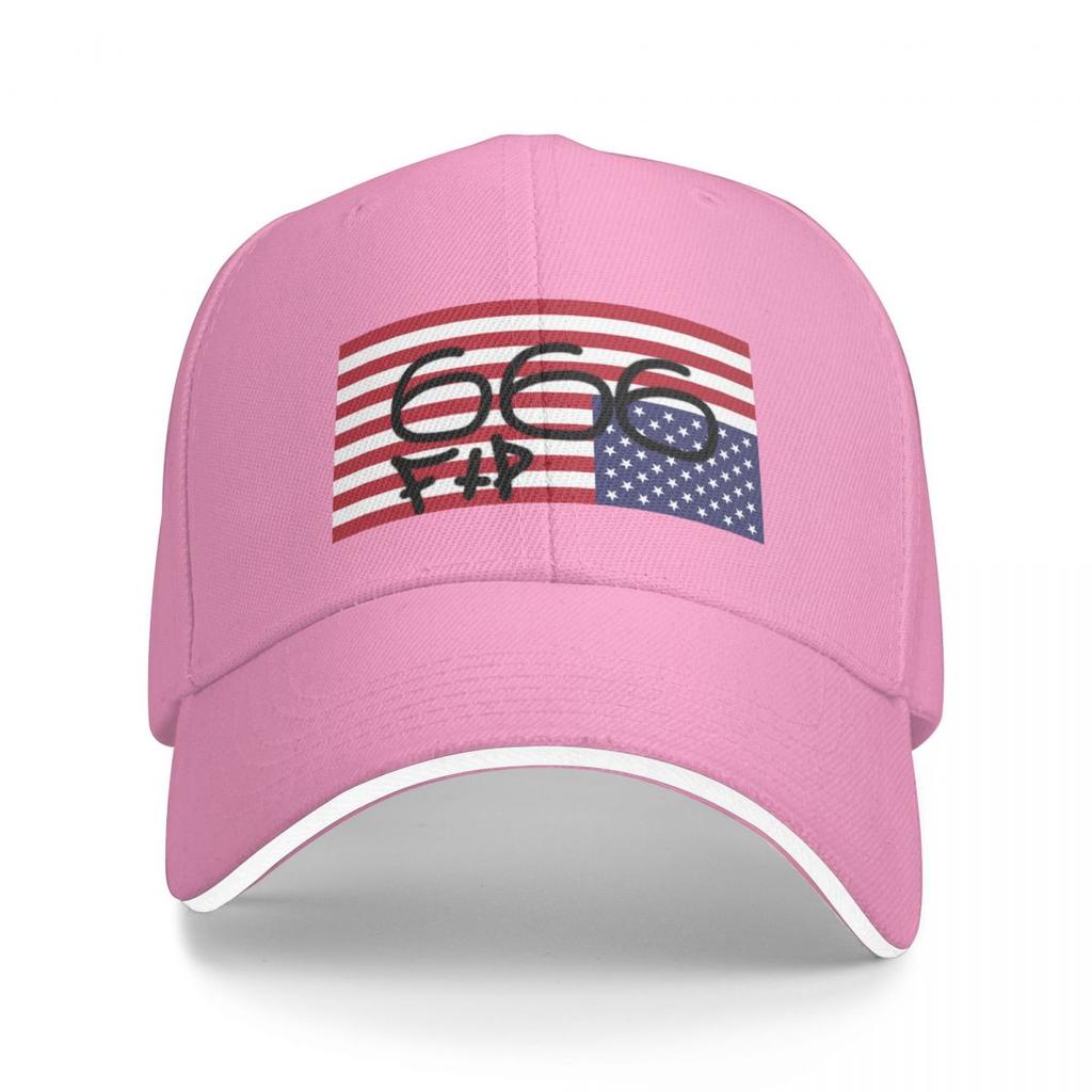 666, FTP Czapka z amerykańską flagą Czapka z daszkiem Moda plażowa Unisex czapki Damskie