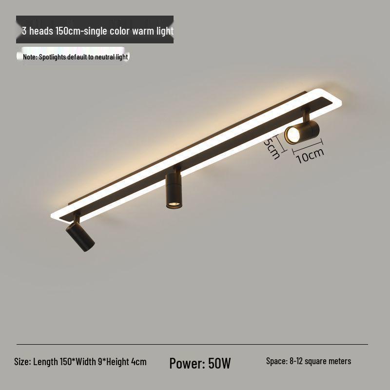 Frameless LED Ceiling Light for Living Room and Hallway