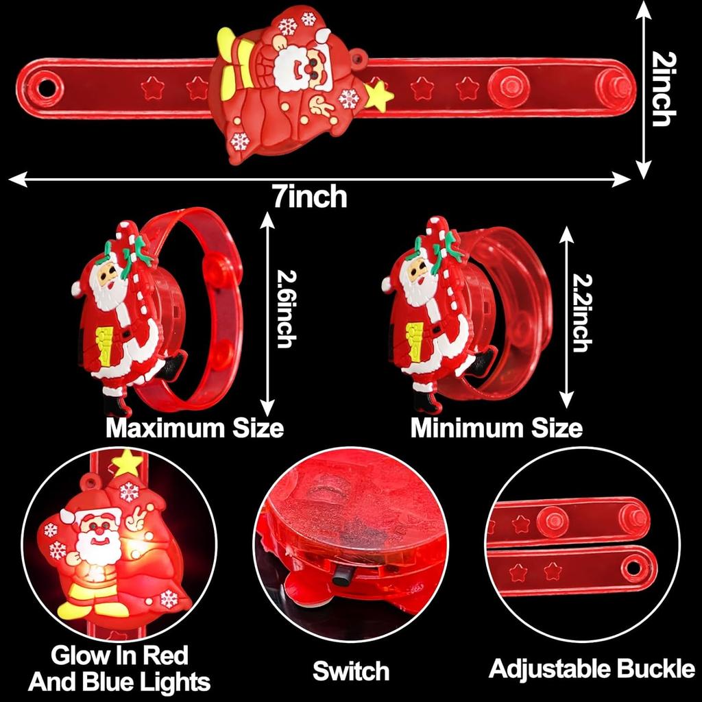 Halloween LED Light Up Rings Glow Pumpkin Bracelet Christmas Necklace Watch Party Favor Light Jewelry Gift