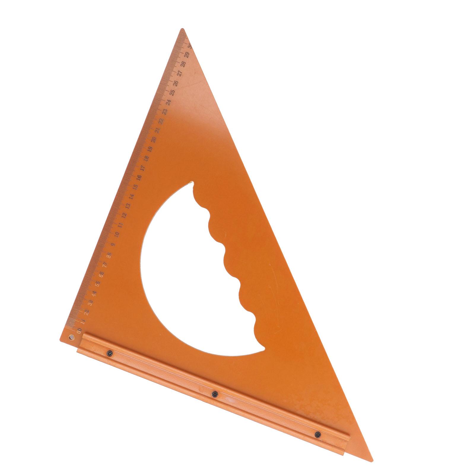 

31 X 31 см Деревообрабатывающая треугольная линейка Высокая точность 90 градусов Прямоугольная линейка для плотника