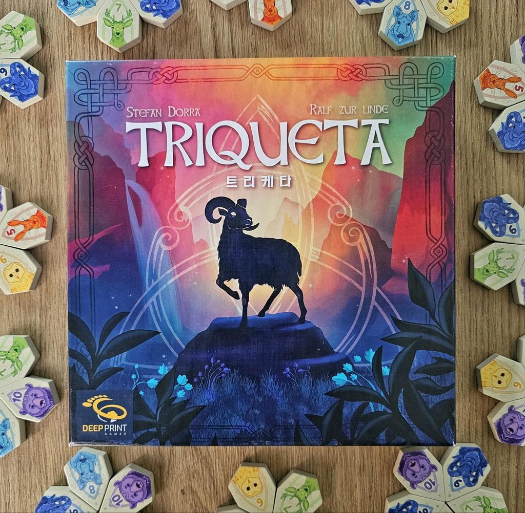 Triketa Family Tile Numbers Board Game
