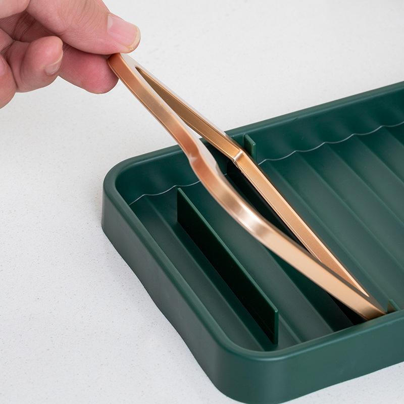 Kitchen Countertop Sitting Home Spatula Spoon Lid Chopping Board Storage Rack