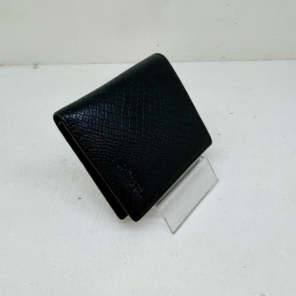 Men's Premium Cowhide Vertical Bifold Wallet - Men's Essential Item - 75% Off Sale - AM2103-4 Black