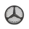 Car Front Grilled Star Emblem LED Illuminated Logo Glossy Black Border and Chrome Silver For Mercedes Benz W204 W245 X204 Class