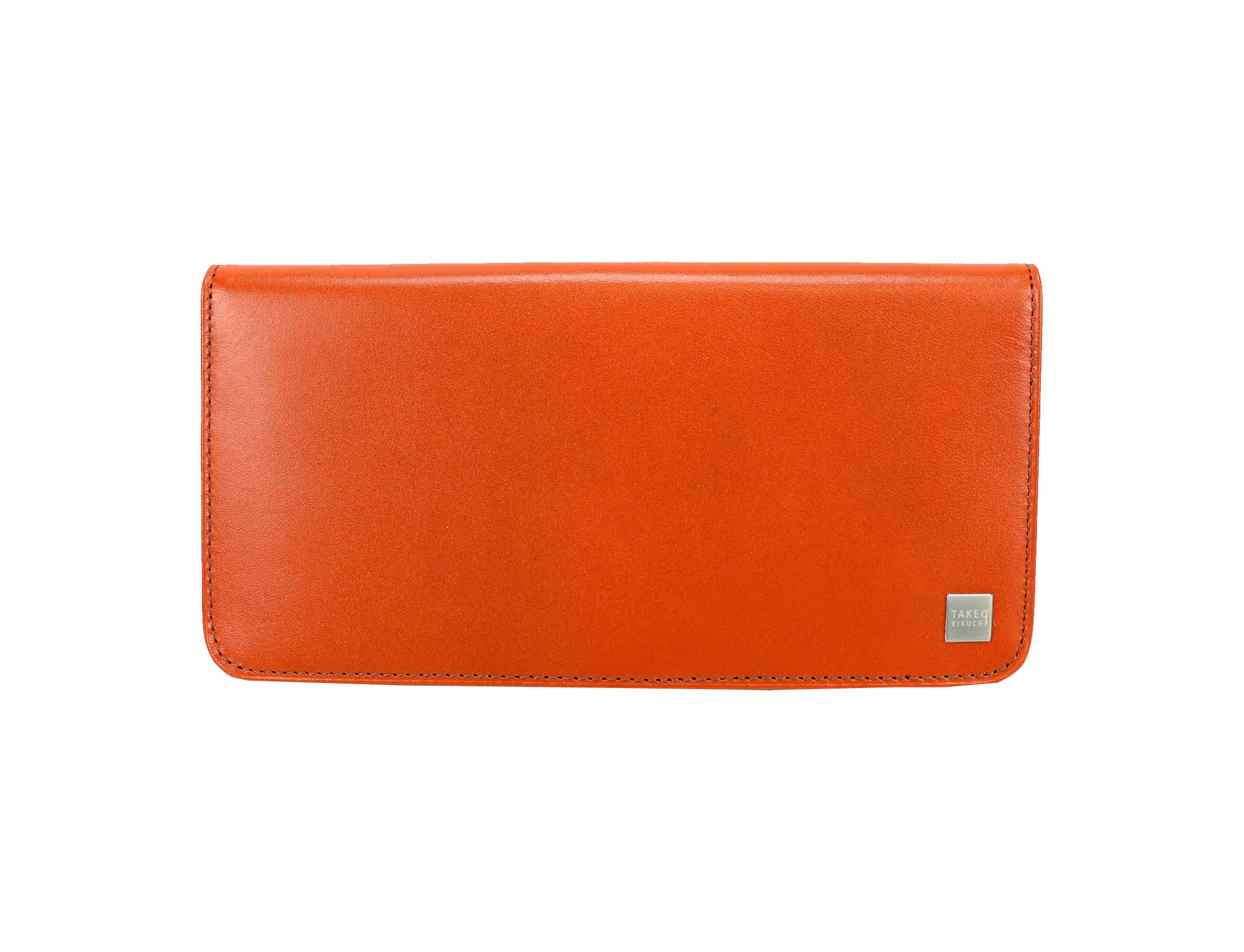 

Длинный кошелек Pierre Cowhide Thin Gusset с отделениями для карт x 12 [Takeokikuchi] (Коровья кожа, верблюд)