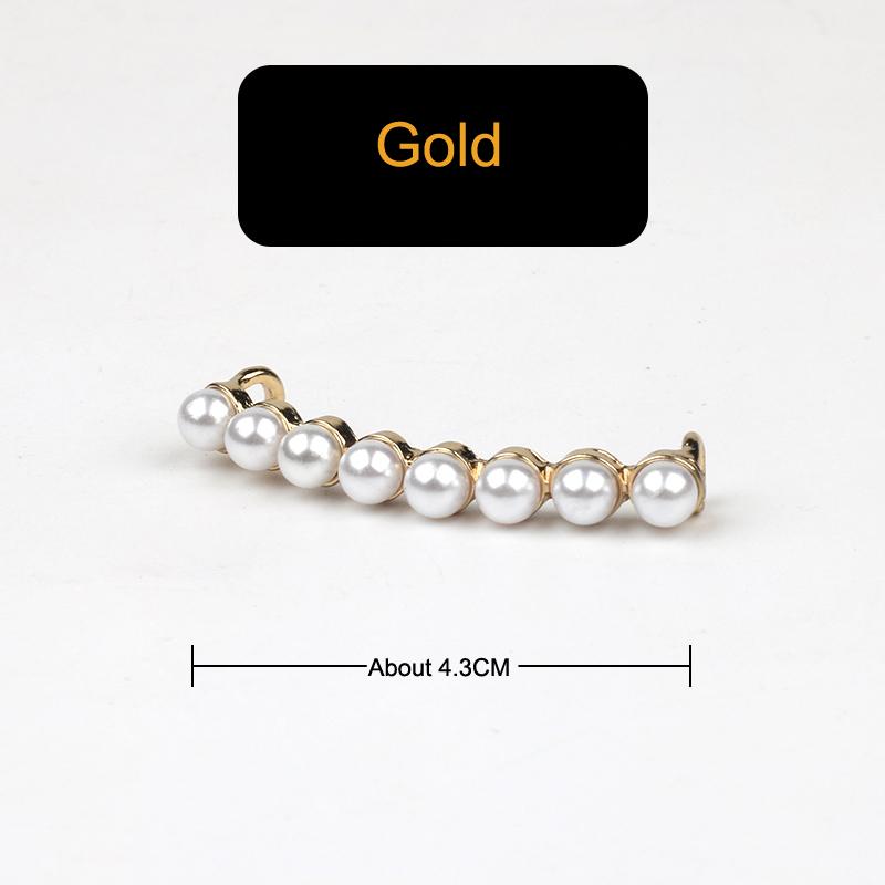 Sneakers Shoelaces Decoration Metal Shoelace Buckle Pearl Shoes Charm Accessories Shiny Rhinestones Women Shoe laces Decorative