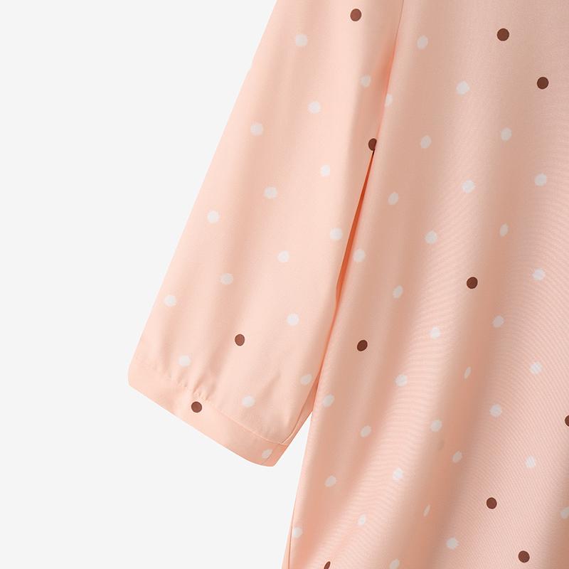 ZANZEA Women Round Neck Loose Casual 3/4 Sleeve Print Blouse