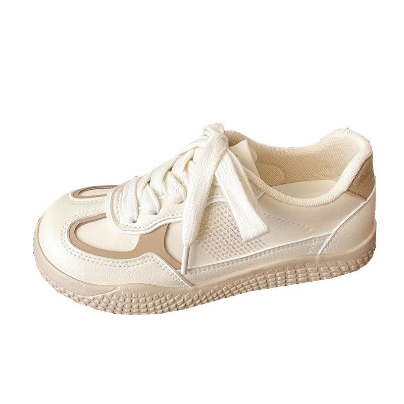 Pink Casual Sports Shoes Forrest Gump Little White Shoes Women's Spring 2025 New Niche Design German Training Board Shoes Women