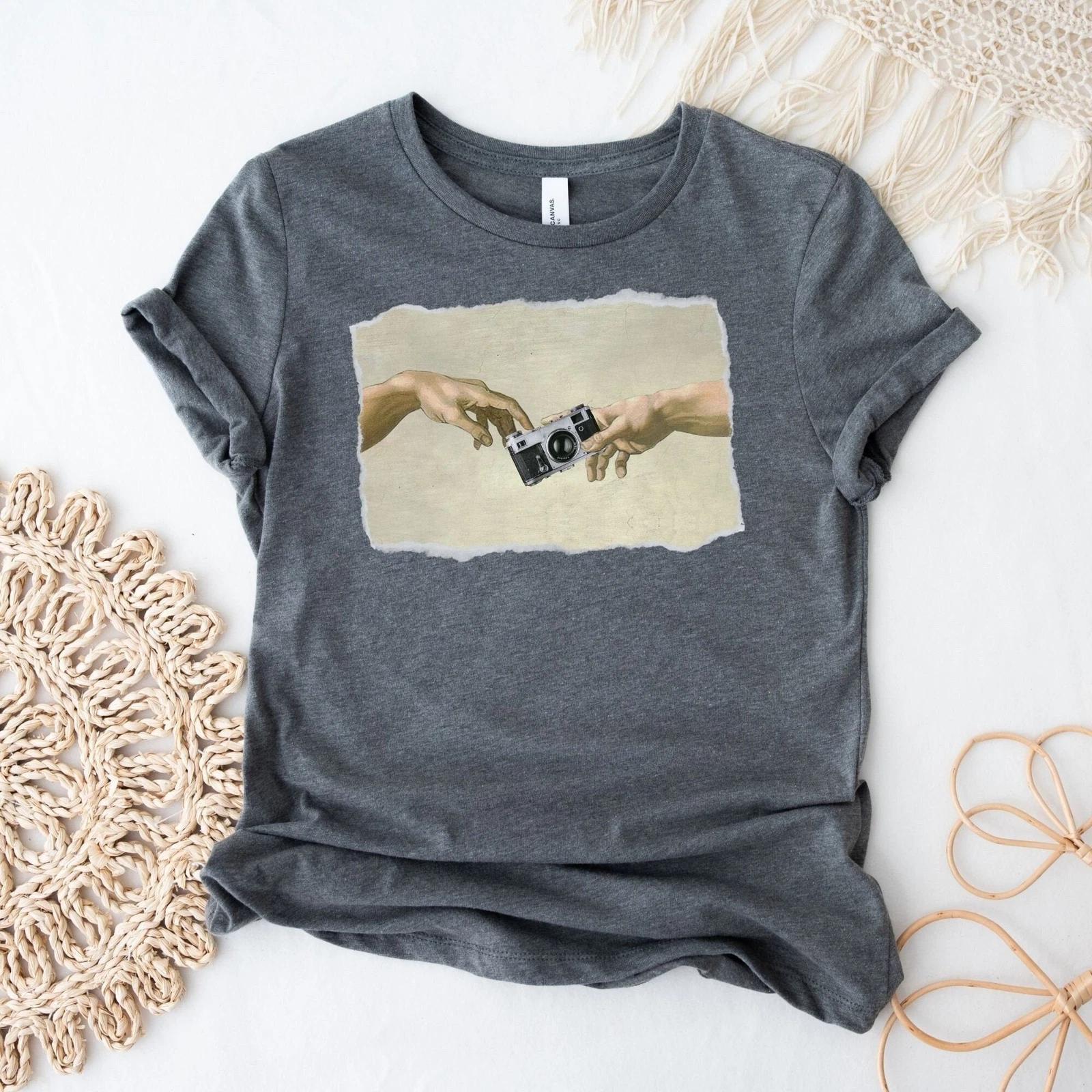 The Creation Of Photography Shirt, Photographer XL