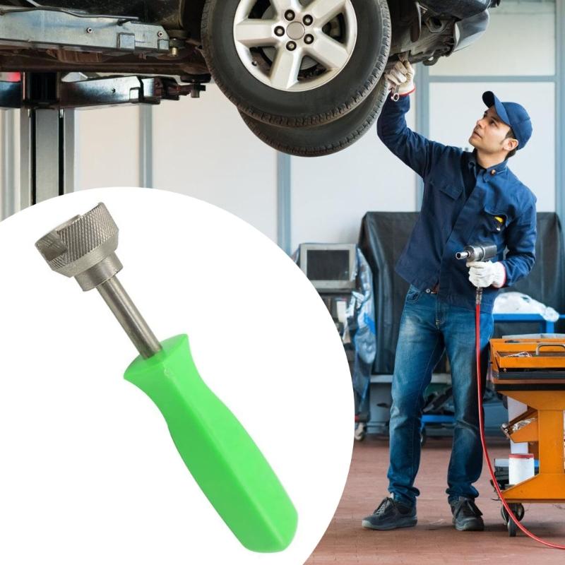 Car Brake Spring Washer Repair Shoe Compressor Car Drum Hold Down Install Car Repair Tool Handle Tool Accessories