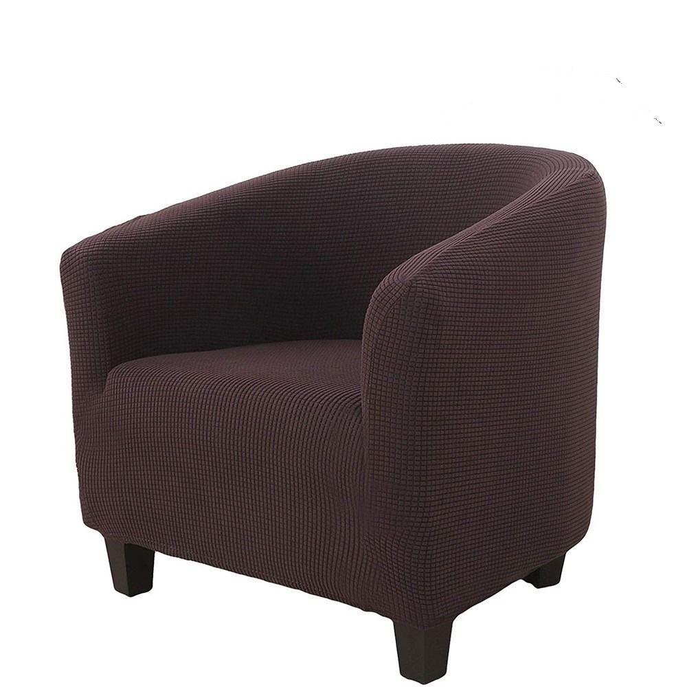 Universal Fit Single Sofa Covers Fleece Furniture Protector New Couch Slipcovers  for Living Room