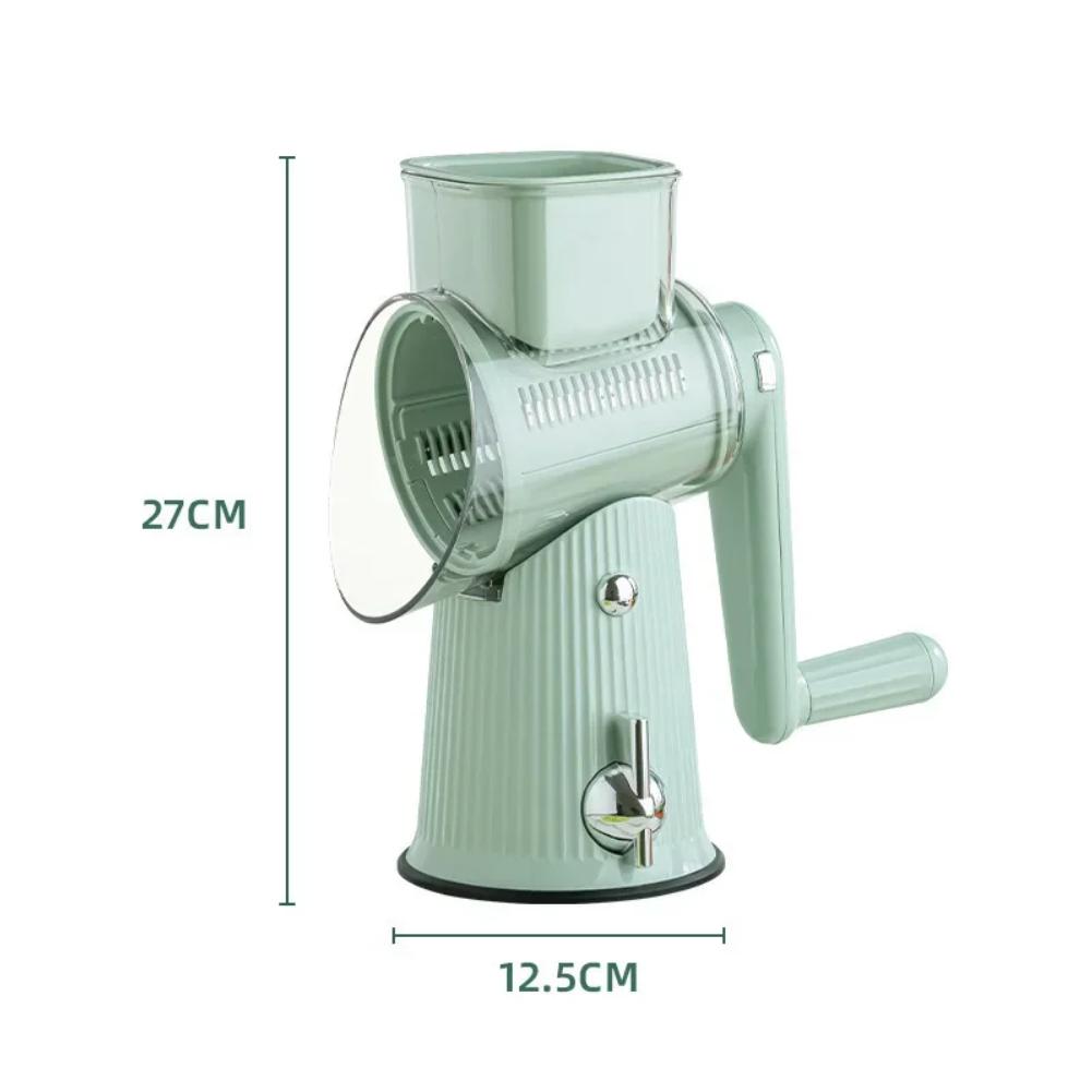 Multifunctional Kitchen Vegetable Slicer Tool Home Use Potato Thread Grater Roller Cutter Machine Easy To Clean Durable
