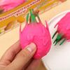 Non-Toxic Dragon Fruit Squishy Stress Reliever Simulation Slow Rising Squeeze Decompression Toy for Office Fidget