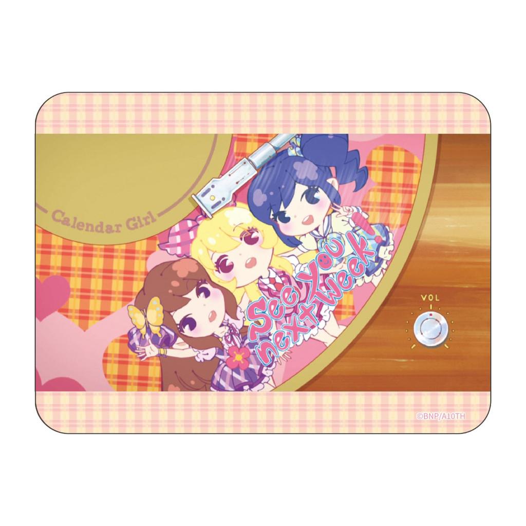 Gourmandies Aikatsu! Collectible Mouse Pad Calendar Girl BAK-04A