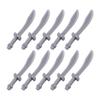 Medieval Military Weapons Building Blocks  Sword Warrior Figures Accessories Armors Knives Bow Arrow Bricks Toys Boys Gift