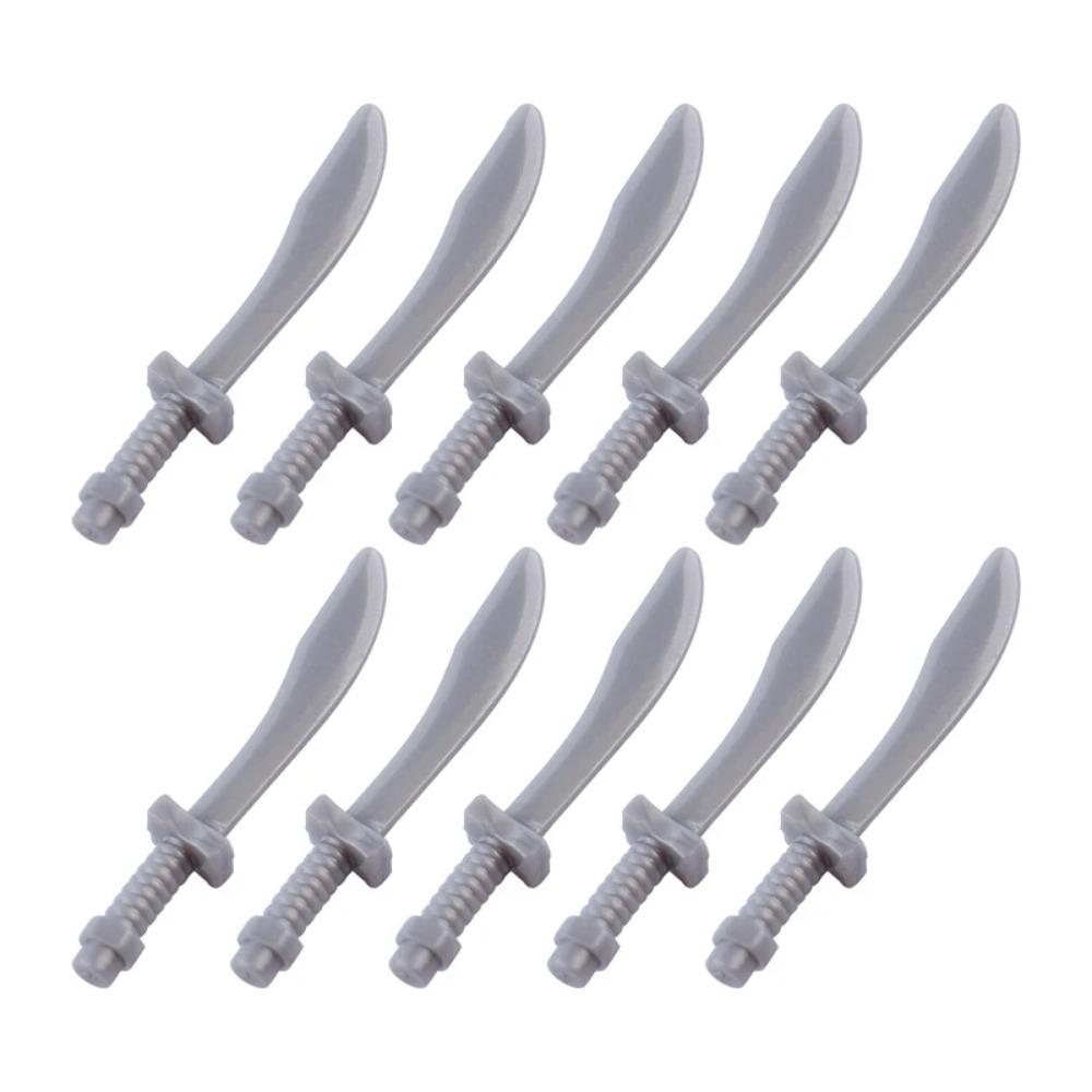 Medieval Military Weapons Building Blocks  Sword Warrior Figures Accessories Armors Knives Bow Arrow Bricks Toys Boys Gift
