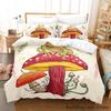 Red Sexy Red Lips Duvet Cover and Pillowcase Set ,kiss Love Letter Twin Size Quilt Cover for Women Girl Teen ,Bedspread Cover