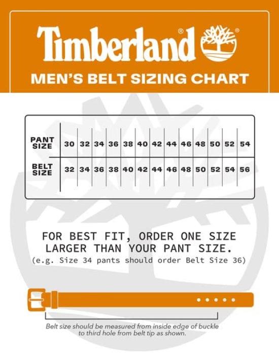 Timberland Men's 35mm Classic Jeans Belt, Wheat, Size 38