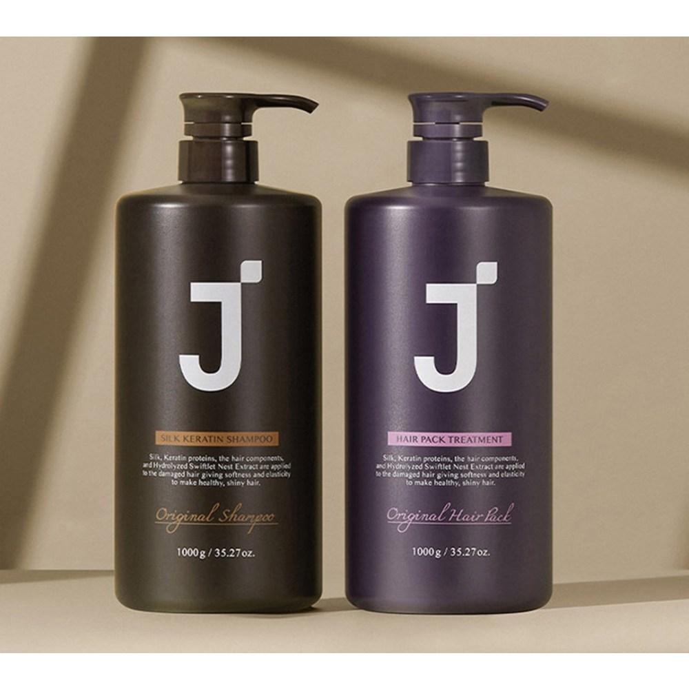 J.Sup Silk Keratin Shampoo Peony Scent, 1L, 1ea