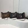 Trendy And Elegant Leopard Print Shoulder Bag With Chain For Everyday Use