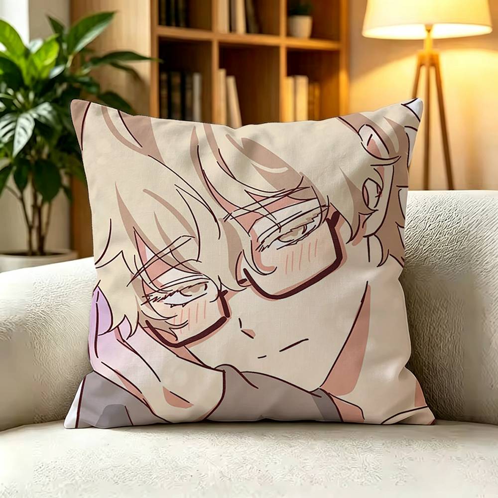 L-Luka Alien Stage Pillow Cover Sofa Cushion Cover Home Room Decoration Children Gift