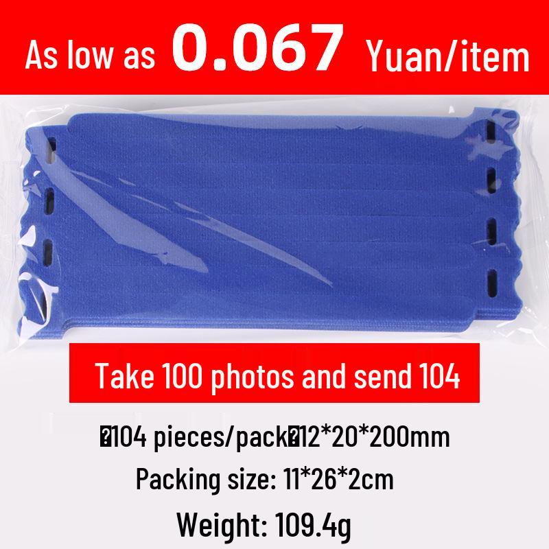 Velcro Cable Tie Nylon Strap for Cable Management and Storage