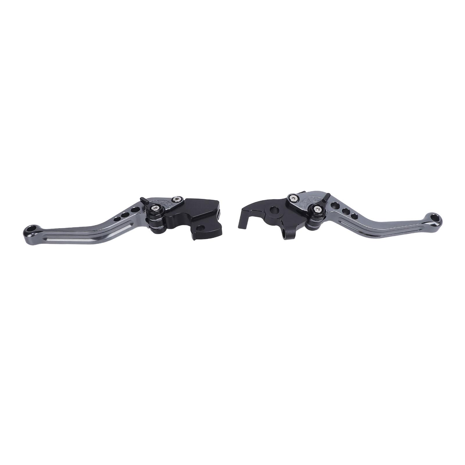 

Pair of Motorcycle Short Brake Clutch Levers Adjustable Aluminium Alloy Replacement For Scrambler 400X 2023 2025 Ti