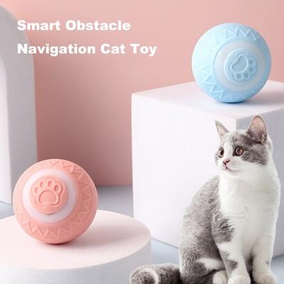 Etkileşimli Kedi Yuvarlanan Top Oyuncak Hareketle Etkinleştirilen Otomatik Hareket Eden Akıllı Top USB Şarj Edilebilir Evcil Hayvan Zıplayan Top Küçük/Orta/Büyük Kediler Köpekler İçin