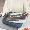 Portable Insulated Lunch Box Bag Large Capacity Flat Tote Bag Food Delivery Cooler Bag For Working Hiking