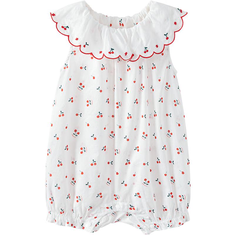 Minibala Girls  Pure Cotton Sleeveless Romper 73