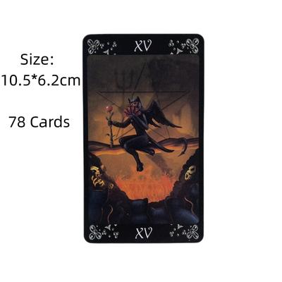 Black Cats Tarot Cards Deck PRISMA VISIONS TAROTCard Game 78 Cards