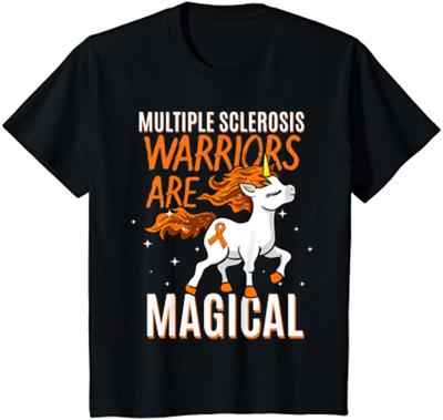 Multiple Sclerosis Warriors Magical Unicorn Youth Unisex T-shirt Unisex T-Shirt