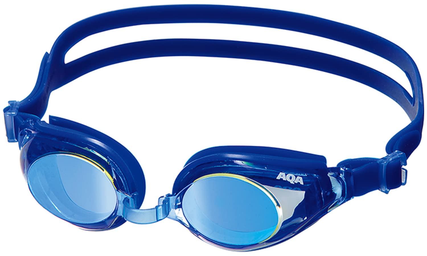 

AQA Swimming Goggles Water Runner FIT2 Mirror Blue Mirror KM1631 (2000)