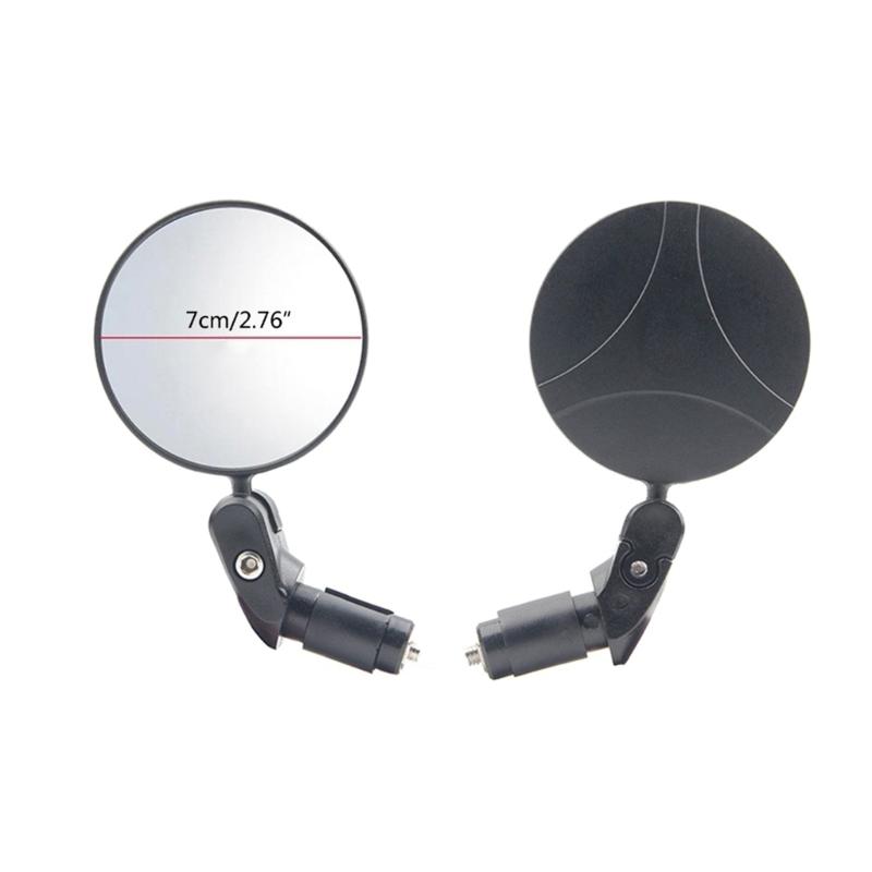 Rétroviseur arrière de vélo flexible pour vélo Bicyclettes Sécurité cycliste Rétroviseur arrière