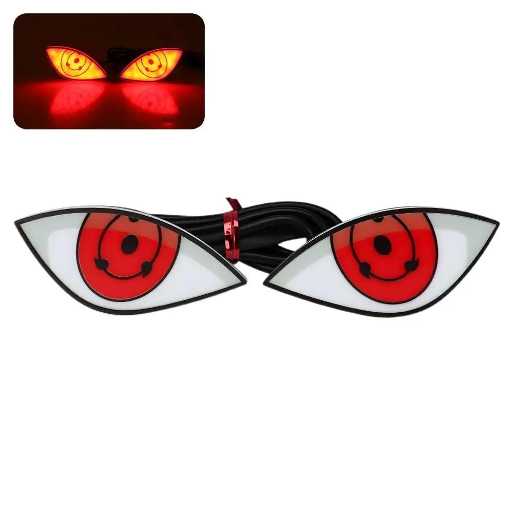 Motorcycle LED Tail Signal Light License Plate Lamp 12V Eagle Eye Headlight Flash Strobe Light for Motor Car Decoration M5L7