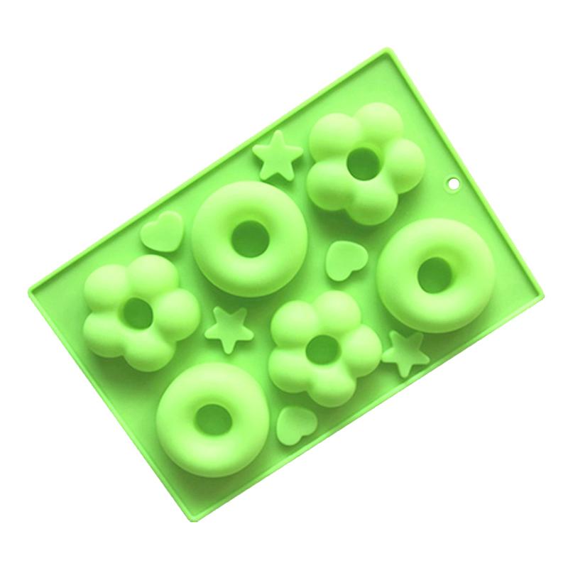 Silikon Donut Maker 3D DIY Backen Gebäck Keks Schokolade Runde Form Muffin Kuchenform Dessert Handgemacht Küchen Kochwerkzeuge