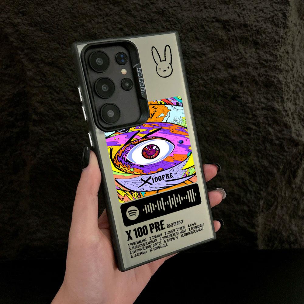 Bad Bunny Album X100pre Case For Samsung S26 S25 S24 Ultra Cases For Galaxy S23 S22 S21 FE S20 Ultra Plus Shockproof Phone Cover Galaxy S21